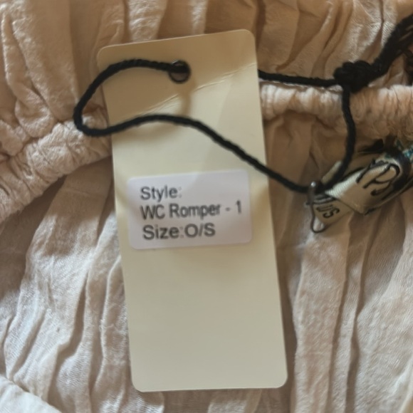 Jaded Gypsy The WC Romper in Parchment O/S - Picture 10 of 15